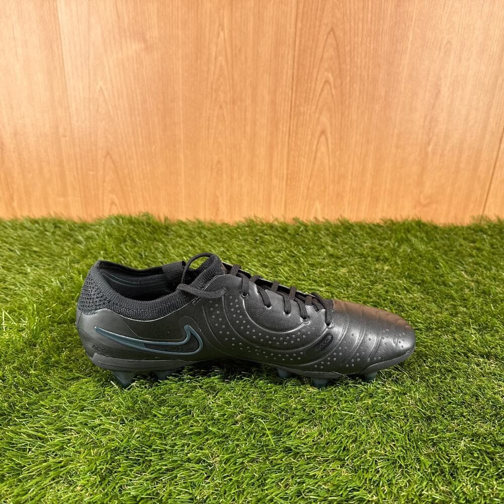 Nike Tiempo Legend 10 Elite FG Black Soccer Cleats DV4328-002 Men’s Size 8 - Picture 7 of 8